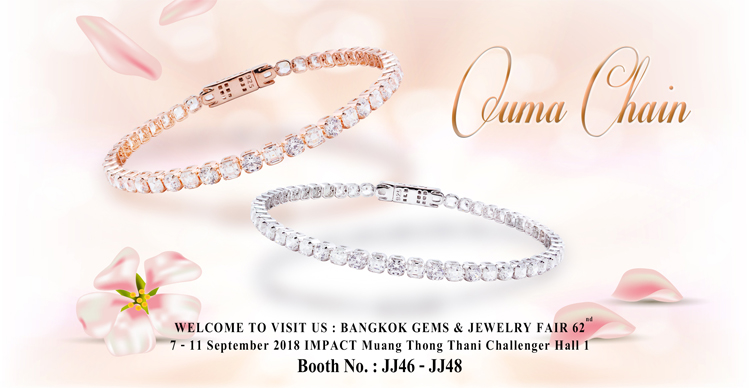 WELCOME TO VISIT US : Bangkok Gems & Jewelry Fair 2018